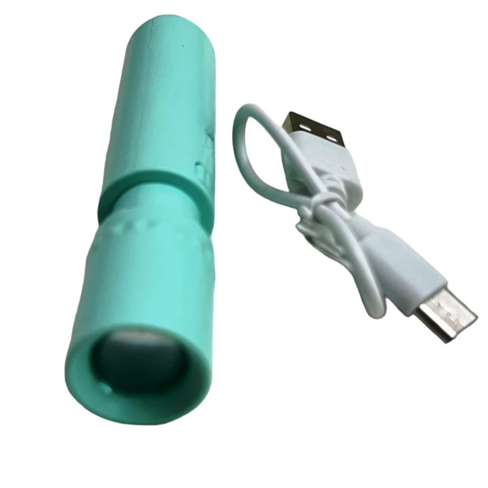 Mini Pocket Rechargeable Zoom LED Torch Light. 