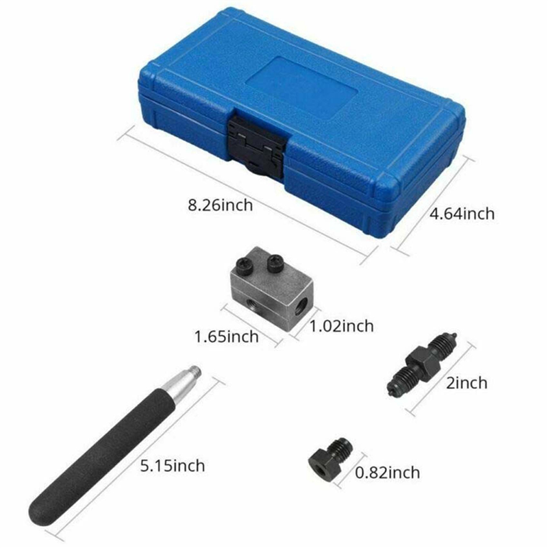 ZOROOM Brake Line Flaring Tool Automotive Brake Line Double Flaring Tool 4.75Mm F Flaring Tool Brake Tube Reamer. 