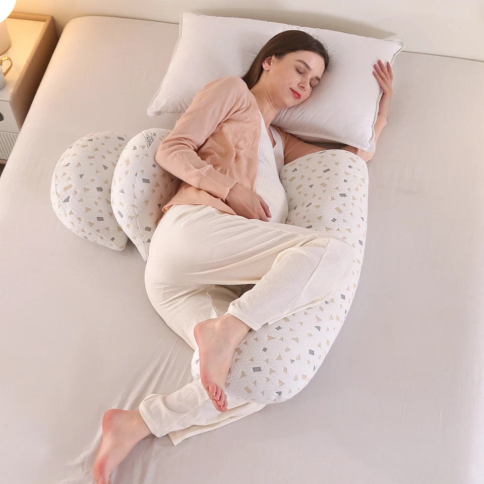 Pregnancy Pillows For Pregnant Women Pregnant Cushion Sleeping Pillow On The Side U Self Body Pillow Waist Protection Daraz .bd