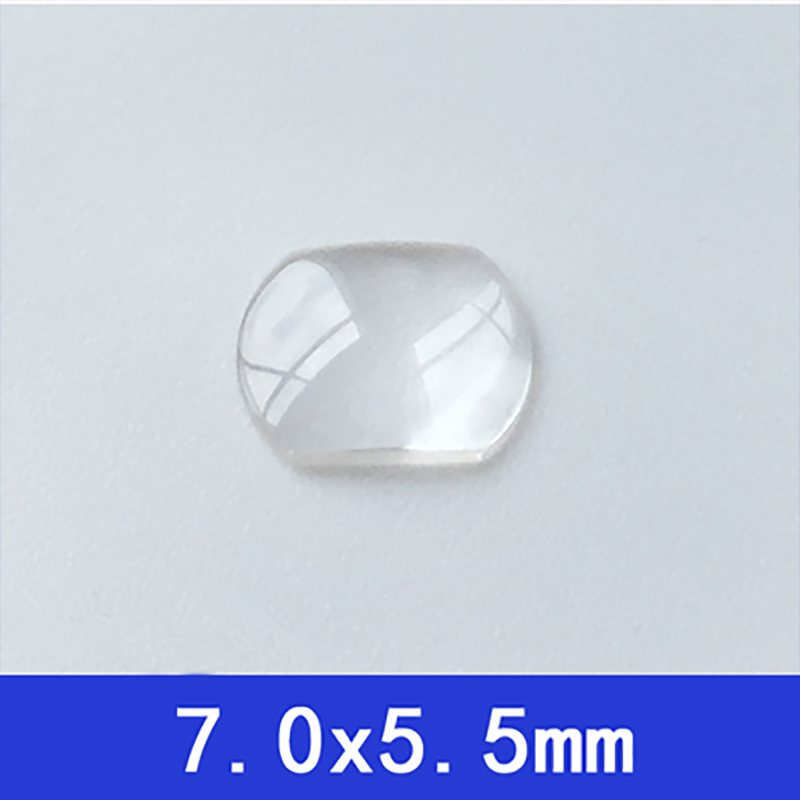 Watch Crystal Magnifier Tool Sapphire Bubble Magnifier Lens For Date Window High Transparency Watch Glass 7.0x5.5mm/5.5x4.5mm. 