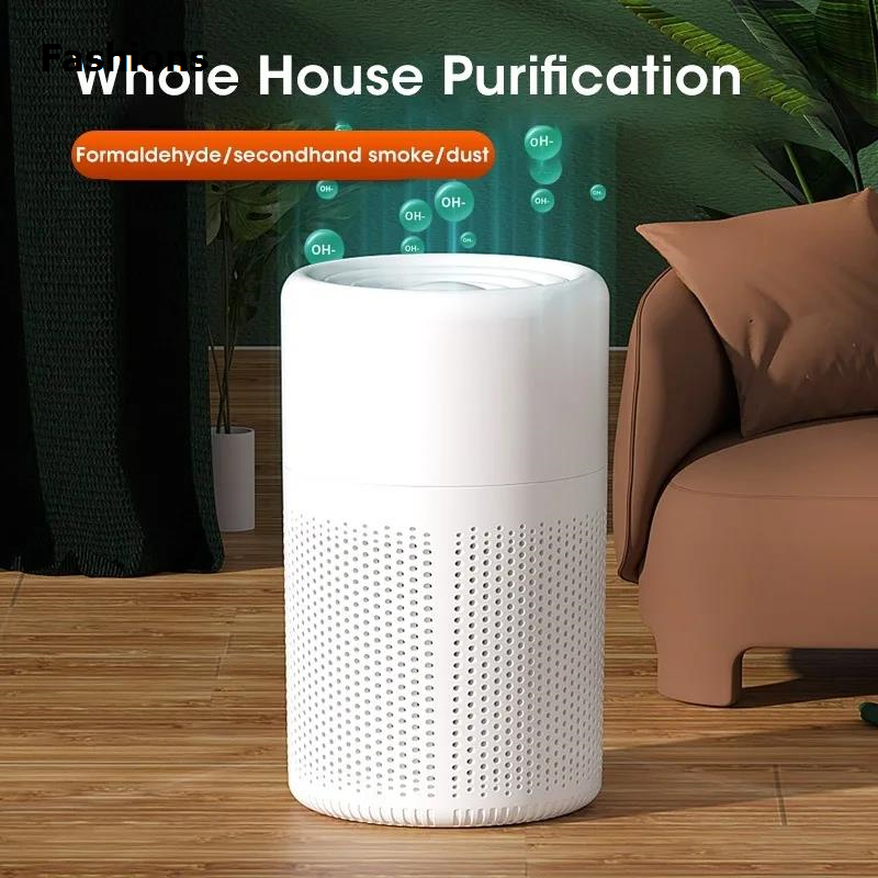 Fashions Mini Desktop Air Purifier HEPA Filtered Air Purified Air with Fragrance Negative Ion Purifier Air Cleaner HEPA Filter