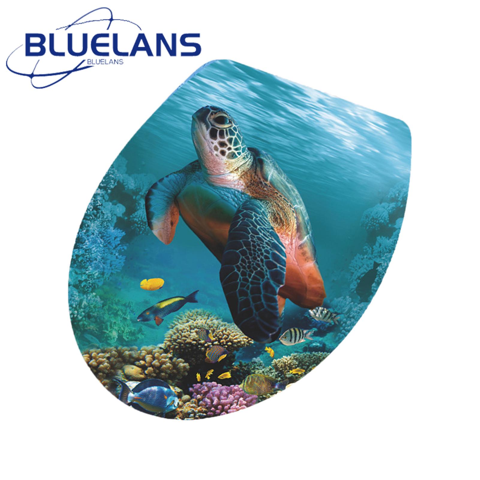 Underwater Tmed Toi Sticker Waterproof Toi Lid Sticker for Bathroom Decor Removable Pvc Wall Art Decal for Living Room Buyers' Favorite Fish Tmed Toi Sticker