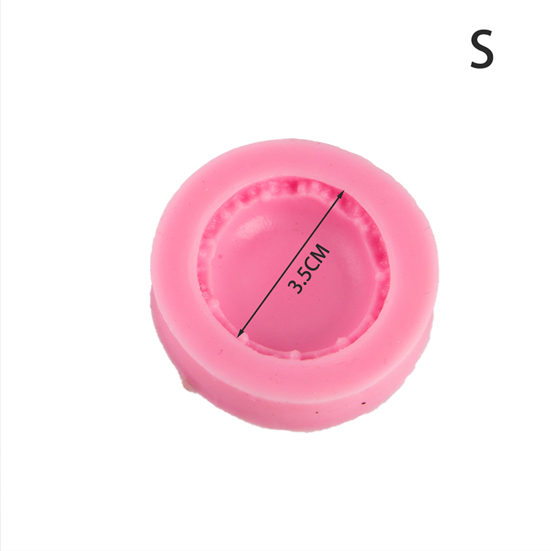 DIY Candle Molds for Candle Making Dessert Macaron Muffin Cup Cake Mold Baking