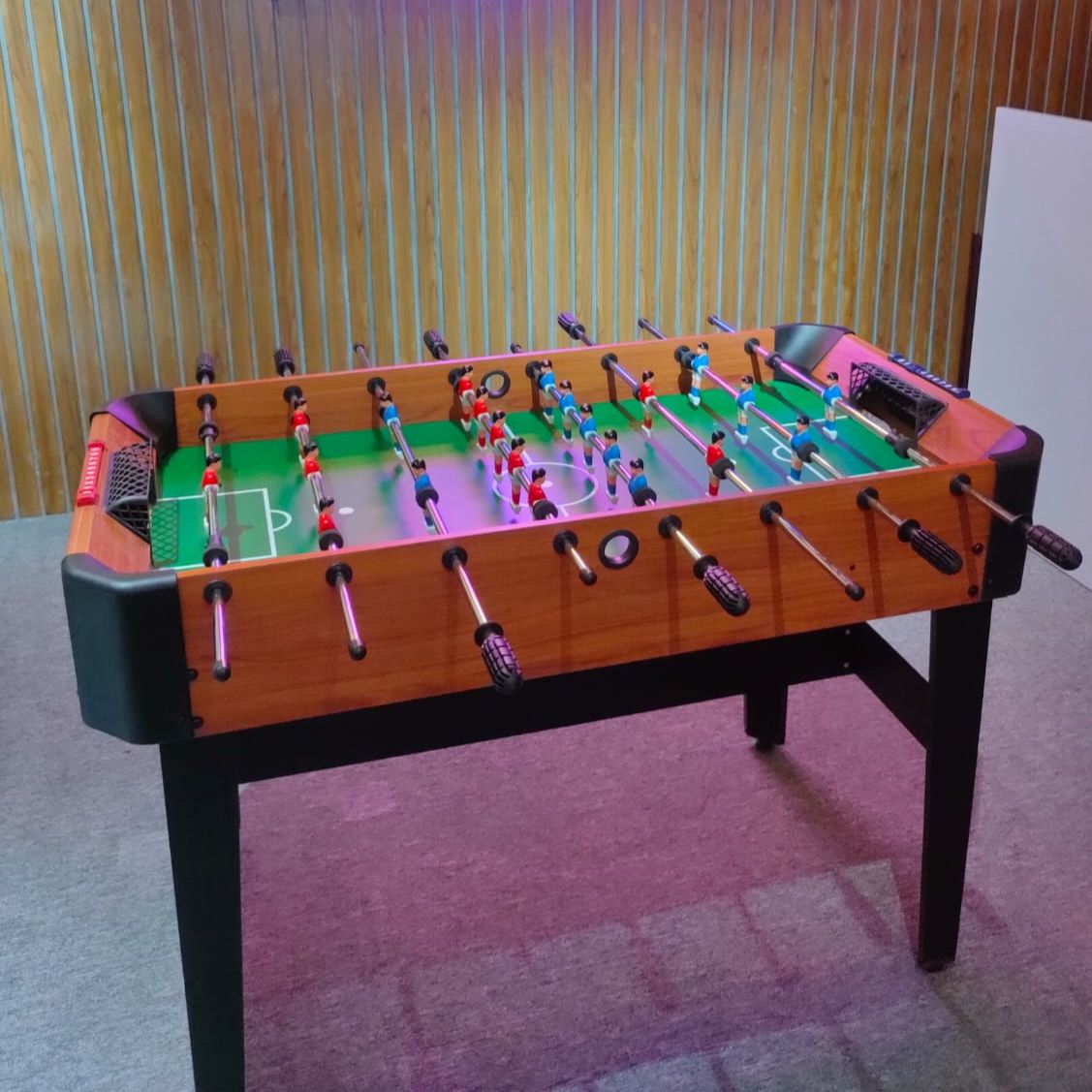 Soccer game table-Wooden - Fitness Mart