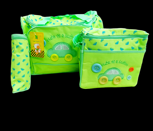 Uniquee Design Mother Diaper Bag 3 Pecs Set (Color/Print as Per Stock). 
