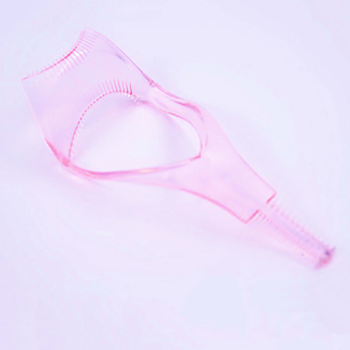 3in1 Mascara Shield Guard Eyelash Brush Curler Guide Applicator Comb Makeup Tool. 