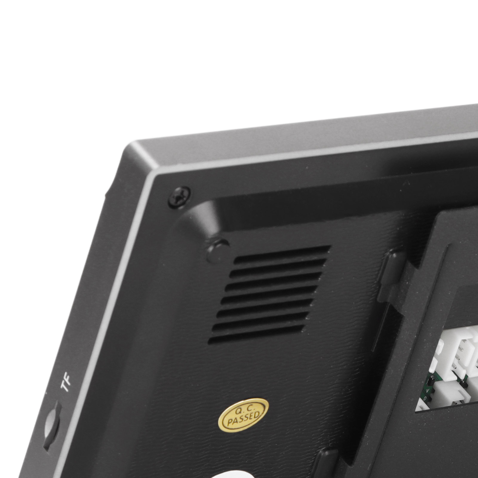 Wired Video Intercom System 7 Inch WiFi 1080P Wired Video Doorbell with IC Access Control Function 100‑240V EU Plug. 