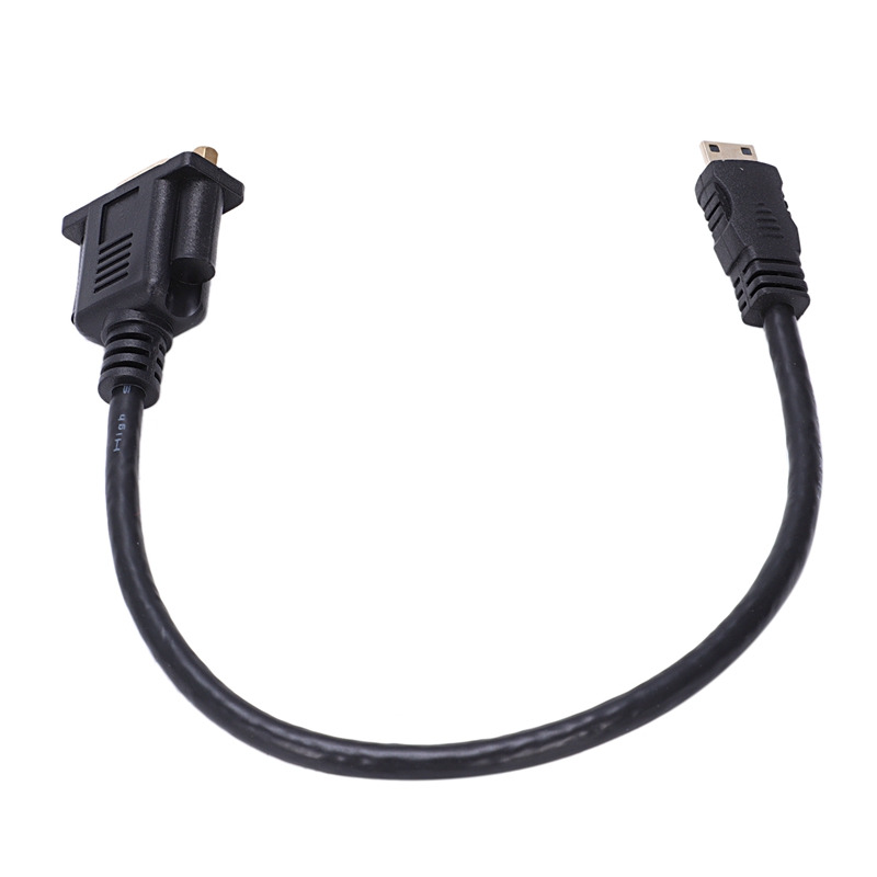 Mini HDMI to VGA M/F Connector Cable Adapter Converter 0.3M 1FT. 