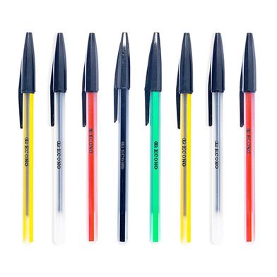 Econo Ball pen - Long Usage - Classic Looking - Multicolor - Pack Of 10 ...