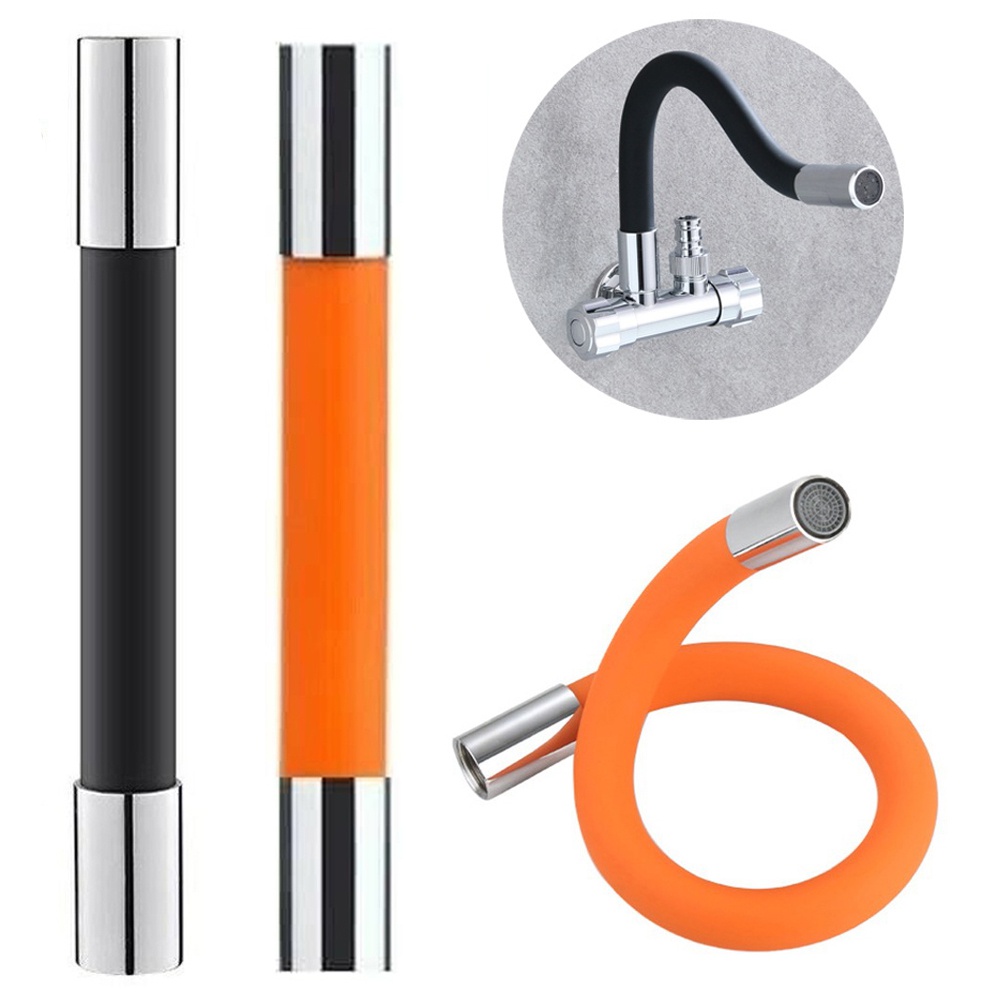 （New）360°rotating Faucet Lengthening Extender Univeral Pipe Nozzle No Dead Angle Cleaning Faucet Extender (10cm/20cm/30cm/40cm/50cm). 