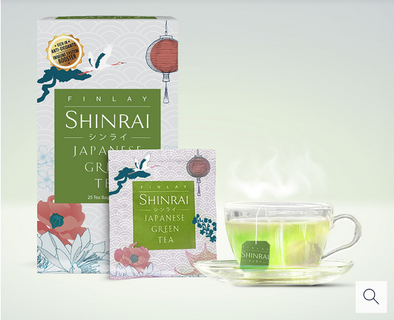 Finlay Shinrai Japanese Green Tea Bag - 25mini pcs - 50gm