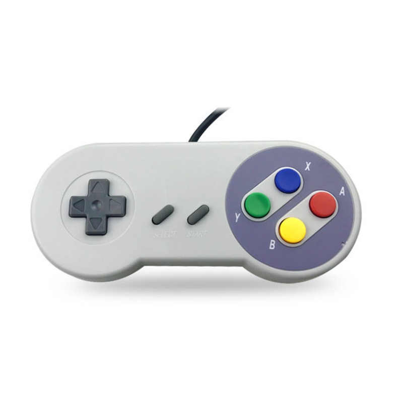 USB Game Controller for Classic Super Nintendo SNES Gamepad Famicom for PC MAC Qperating Systems Joystick Games Accesorios. 