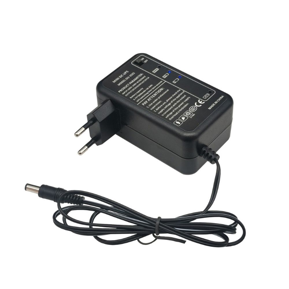 Uninterrupted 5.5x2.1mm Output Voltage Stabilizing 220V to 5V 9V 12V DU-2S50 Backup Power Supply 5000mAh UPS For WiFi Router LED CCTV Camera