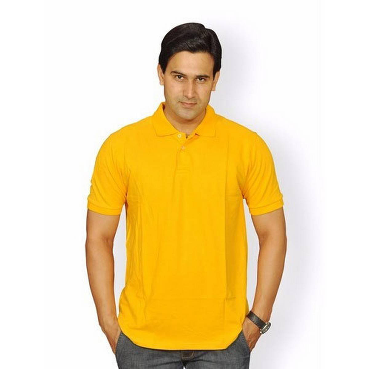 Polo t hotsell shirt yellow