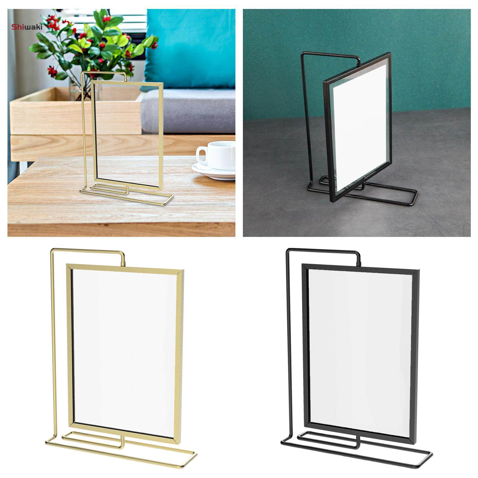 Double Sided Picture Frame Rotating Photo Frame for Birthday Family Desk. 