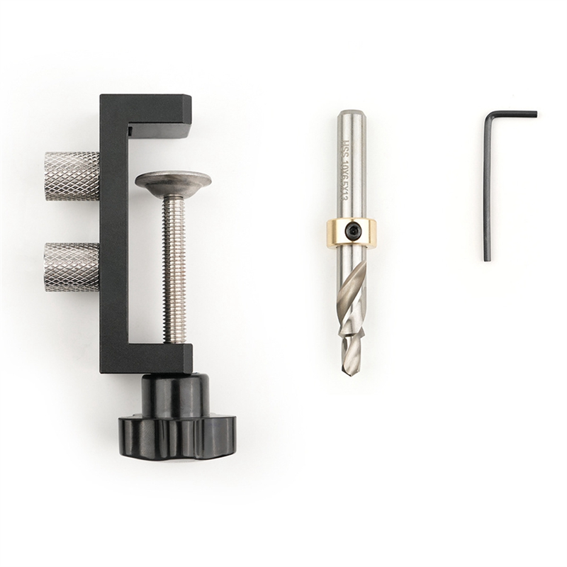 Aluminum Alloy Hole Drilling Assistant DIY Countersunk Open