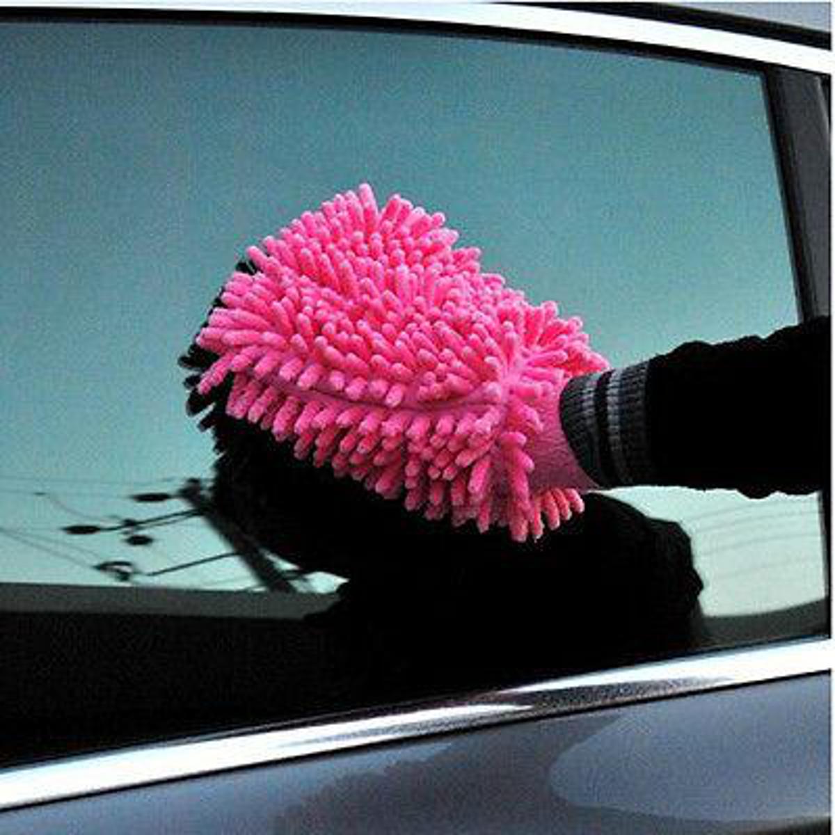 Cleaning Gloves Microfibre Wash and Dust Mitt - 1 Pcs