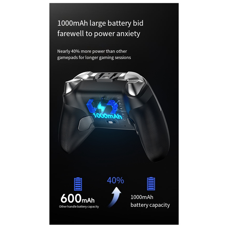 X10 Hall Effect Controller Wireless Bluetooth black. 