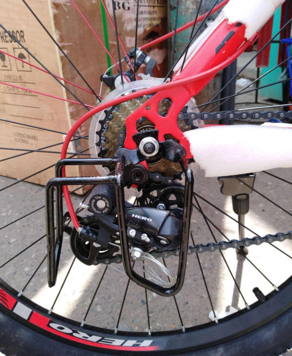 Bicycle Gear Protector Double Rear 