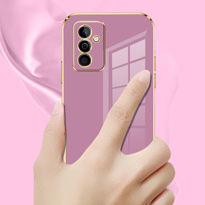 For Samsung Galaxy Quantum 2 Case Samsung A82 Phone Case SM-A826S Case Quantum 2 A82 Luxury Square Plating Shockproof Back Cover. 