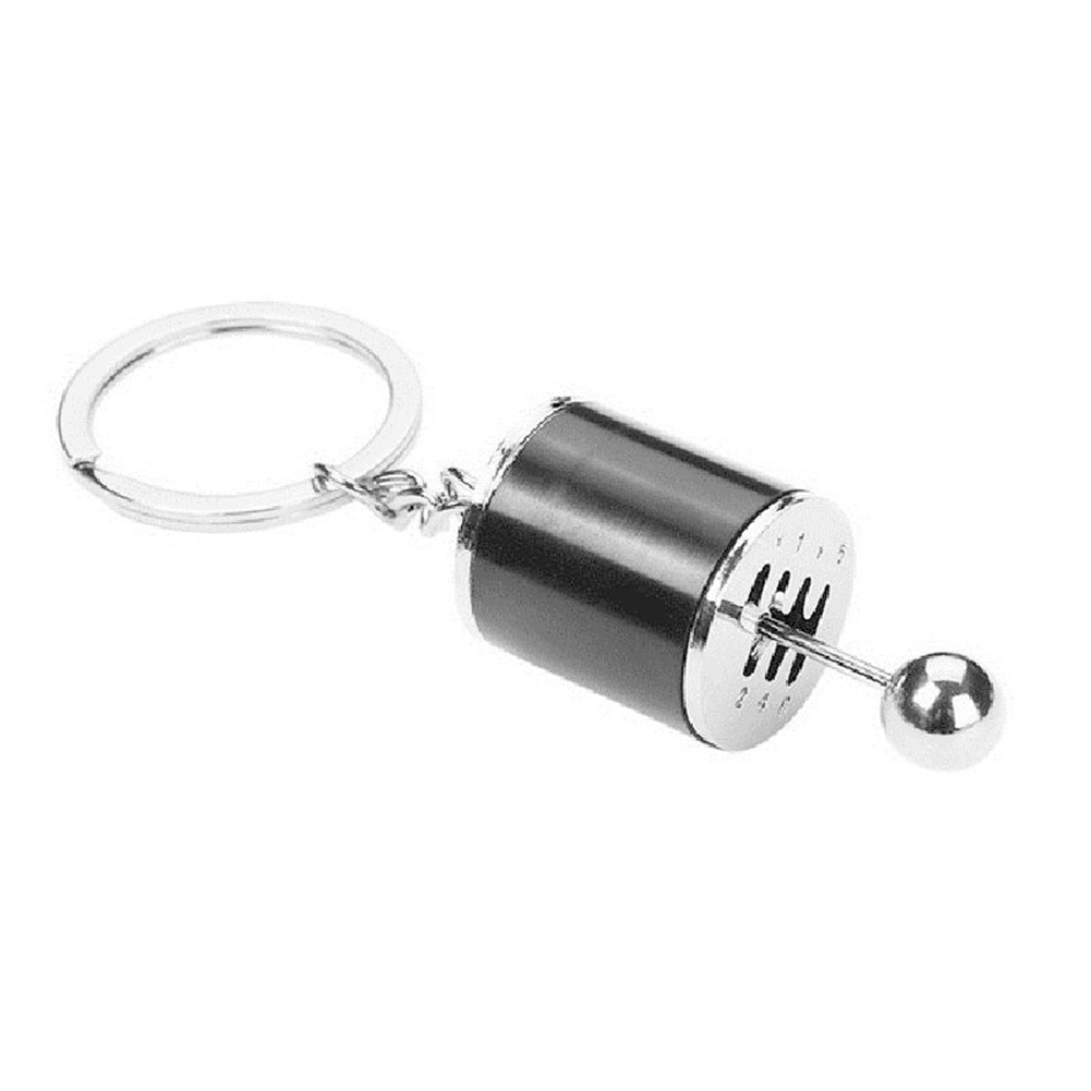 Creative Auto Part Model Gear Shifting Keychain Keyring ADHD Fidget Key Chain Style. 