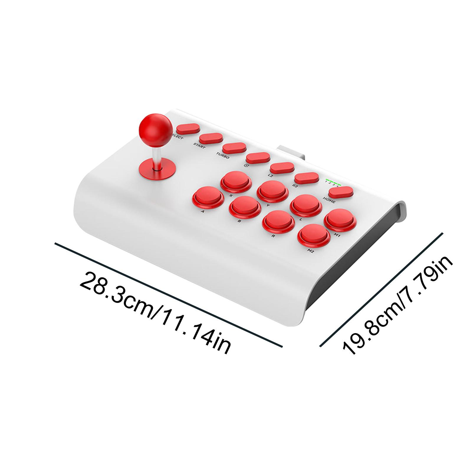 Arcade Fight Stick Arcade Game Fighting Joystick With Turbo Macro Function Compatible For PC/Android/ios/Switch/Street Fighter Y02. 
