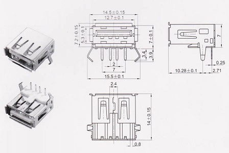 USB Type A Connector Specification