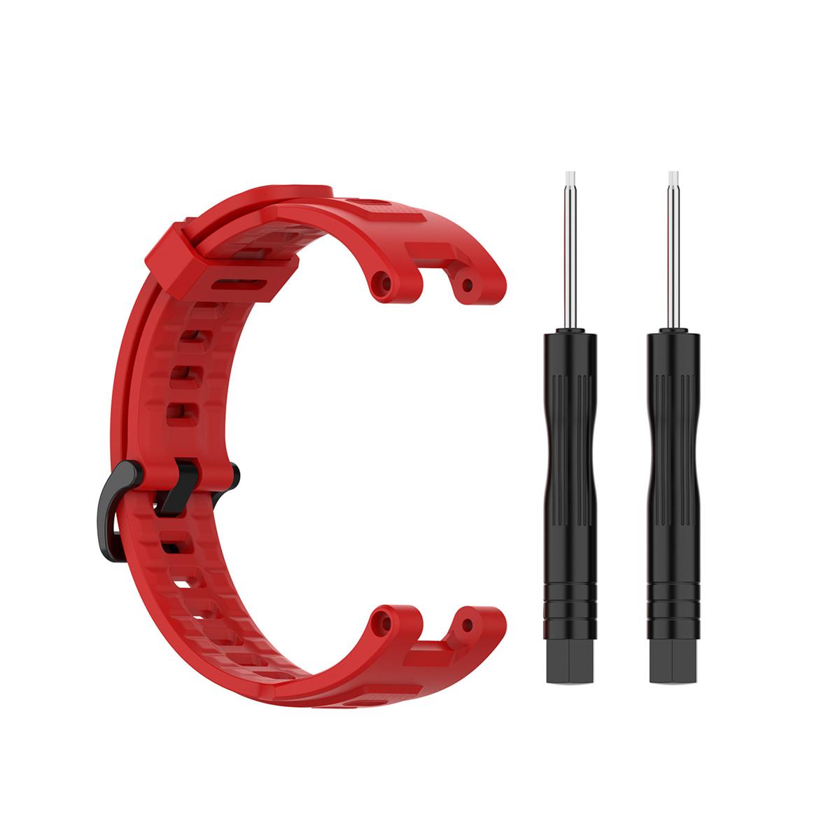 Unisex Silicone Adjustable Smartwatch Strap for Amazfit T-Rex A1918 Pro