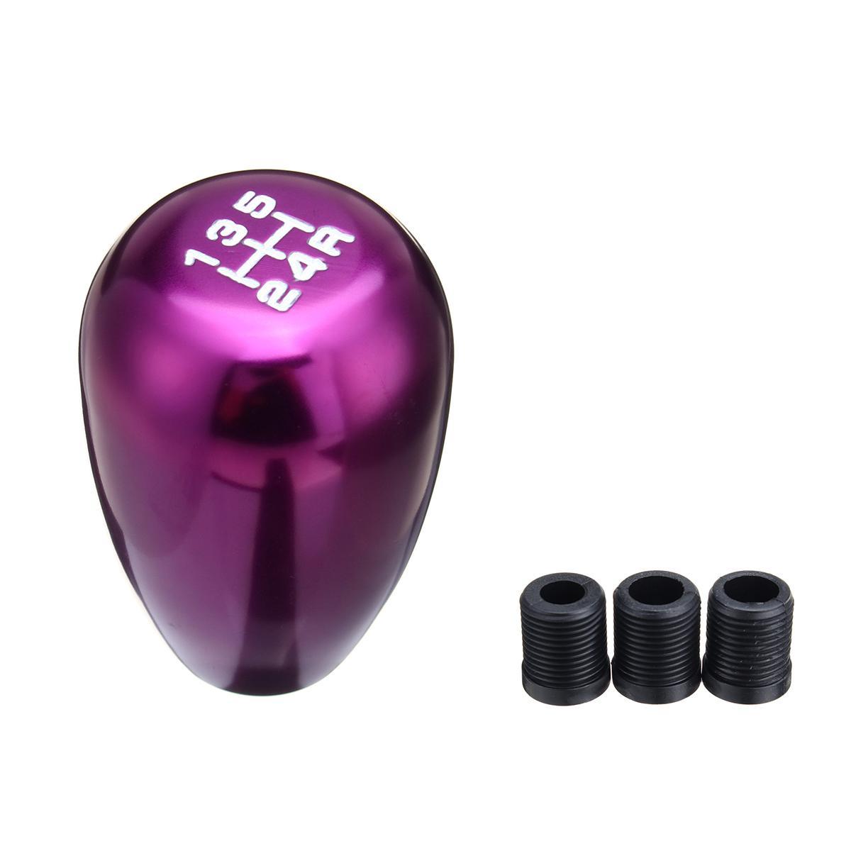 Gear Shift Knob Shifter Knobs Gearstick Cover Car shift 5 Speed Manual transmission Interior Parts Aluminium Neo Colorful Rainbow