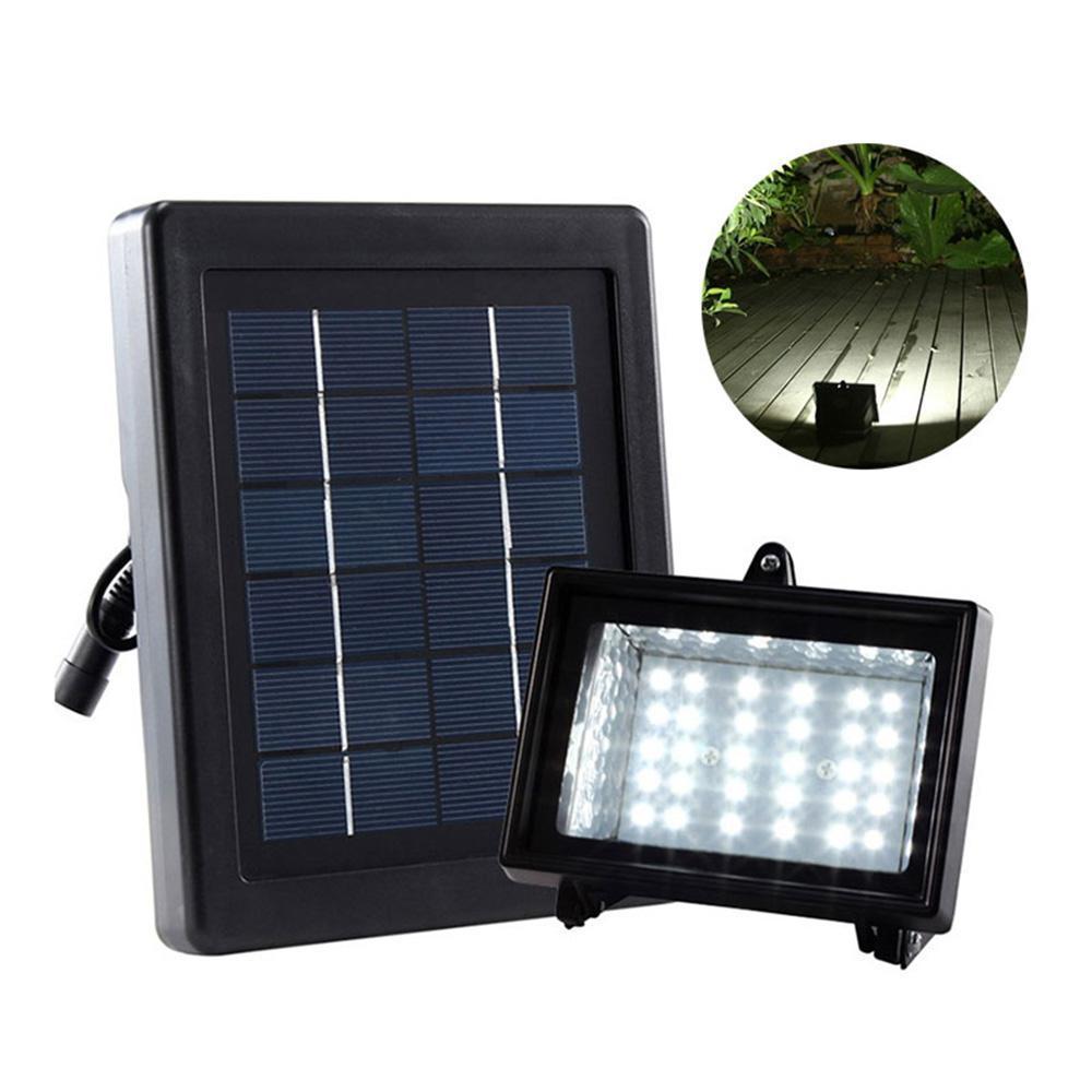 Solar Garden Lights Spot With 30 Bright Led Ip65 Waterproof Extremely Flexible High Efficiency Panel Outdoor And