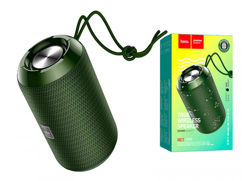 Hoco HC1 True Wireless Portable Bluetooth Speaker- Time Square. 