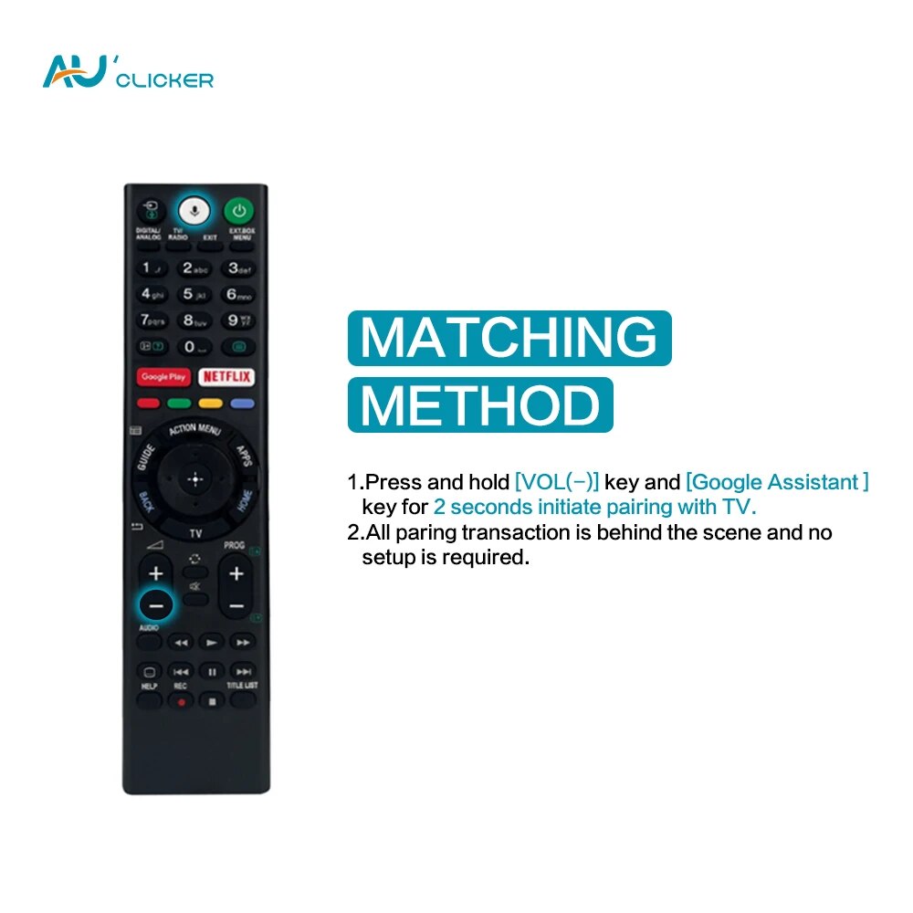 RMF-TX300E RMF-TX310E Voice TV Remote Control Replacement Bravia Series For Sony 4K Ultra HD Smart LED TV RMF-TX310U. 