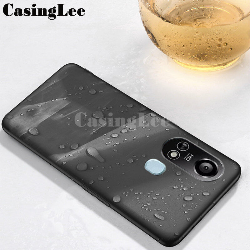 For itel A49 Play / A58 Lite case Ultra Thin Smooth silicon Matte Back Soft Cover Casing hp itel A58 Lite / A49 Play Phone case cover. 