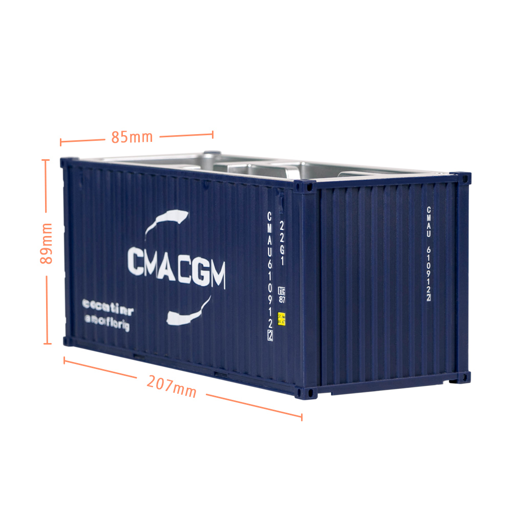 1:30 Shipping Container Model 20ft Toy Cargo Container Maritimo Die-Cast Container Ship Box Pen Holder Office Gift Customized. 