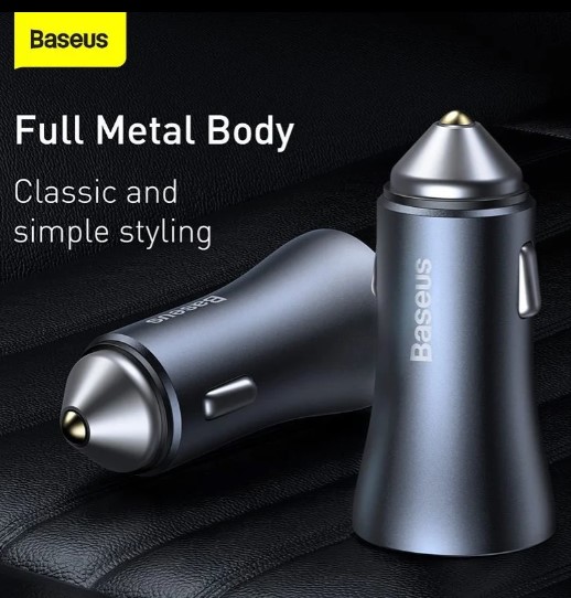 Baseus 40W Car Charger USB Fast Phone Charger with QC 4.0 3.0 Quick Charge Type C PD Charger For iP 14 13 12 Max Pro. 
