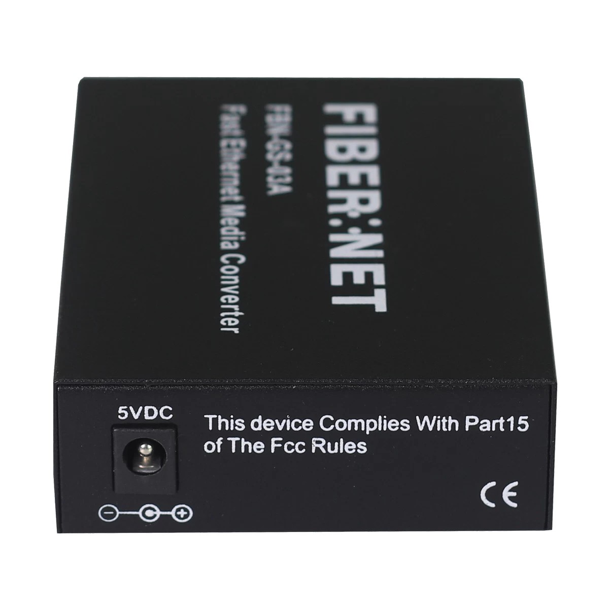 FiberNet FBN-3100A 10/100M Ethernet Media Converter | Single Mode Fiber | 20KM Transmission Distance | Plug & Play | Compact Design. 