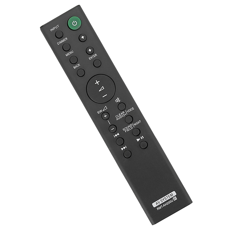 RMT-AH200U Replace Remote Control Plastic Remote Control for Sony HT-CT390 SA-CT390 SA-WRT3 SA-WCT390 HT-RT3 HT-RT40 HT-RT3 HT-RT4