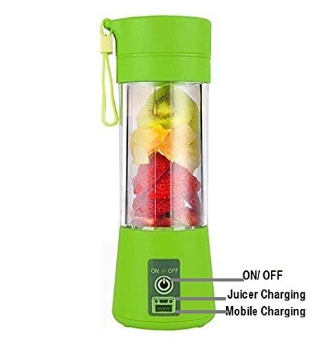 Mini  Rechargeable Portable Electric Fruit Juicer - Smoothie Maker - Blender Machine. 