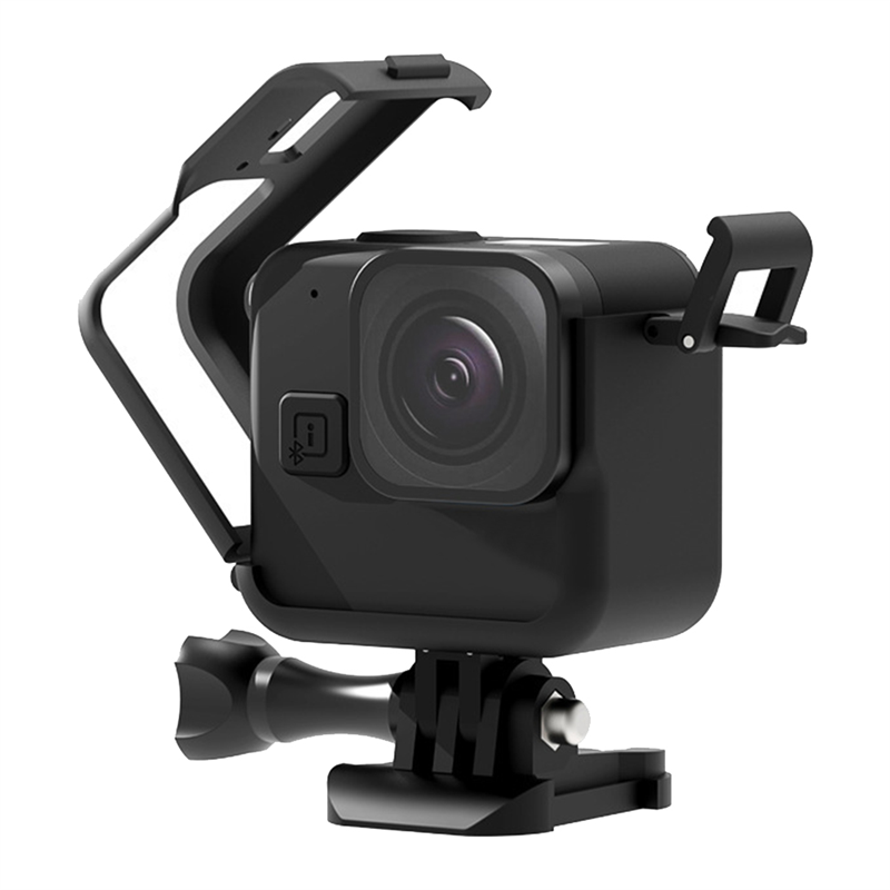 For GoPro Hero 11 MINI Camera Case Protective Frame Shockproof Accessories with Base Bracket Camera Shell Protector. 