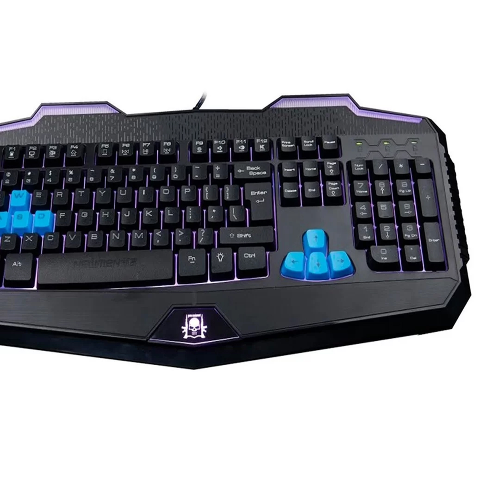 Newmen K-B808 Gaming Keyboard Multi-Color Lighting. 