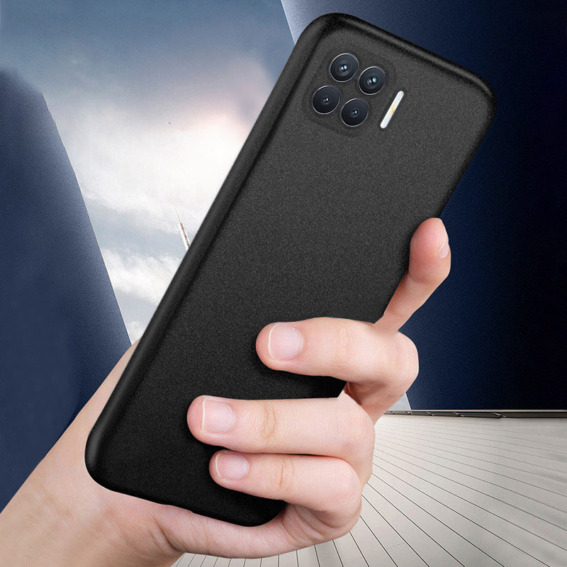 Vantime for OPPO F17 Pro Case Soft Sandstone Slim Matte Cover. 