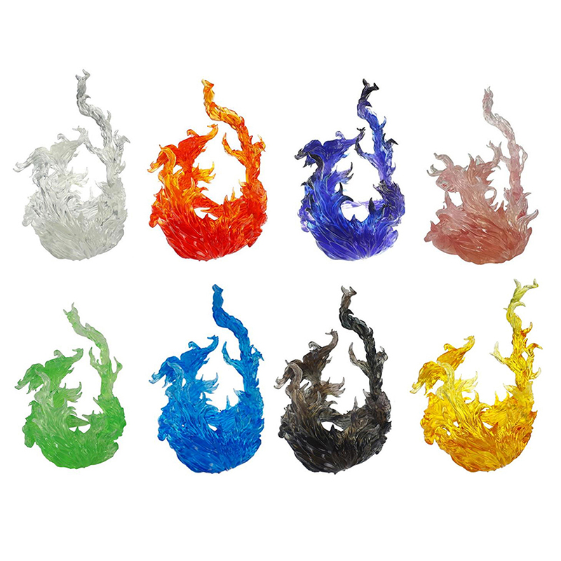 Flame Impact Effect Impact Model Action Figure Special Effect Action Accessories. 