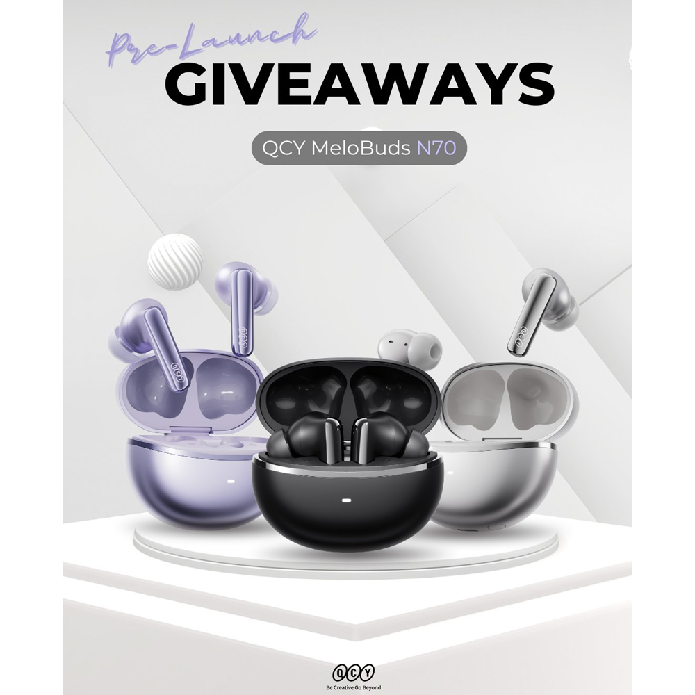 QCY MeloBuds N70 ANC LDAC Earbuds &ndash; Flagship TWS with Hybrid -56dB ANC &  LDAC | Daraz.com.bd