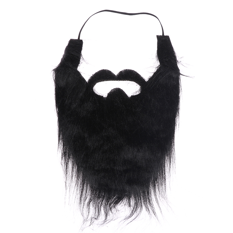 【Lejia】Wig Beard Hats Crochet Mustache Halloween Decoration Wig