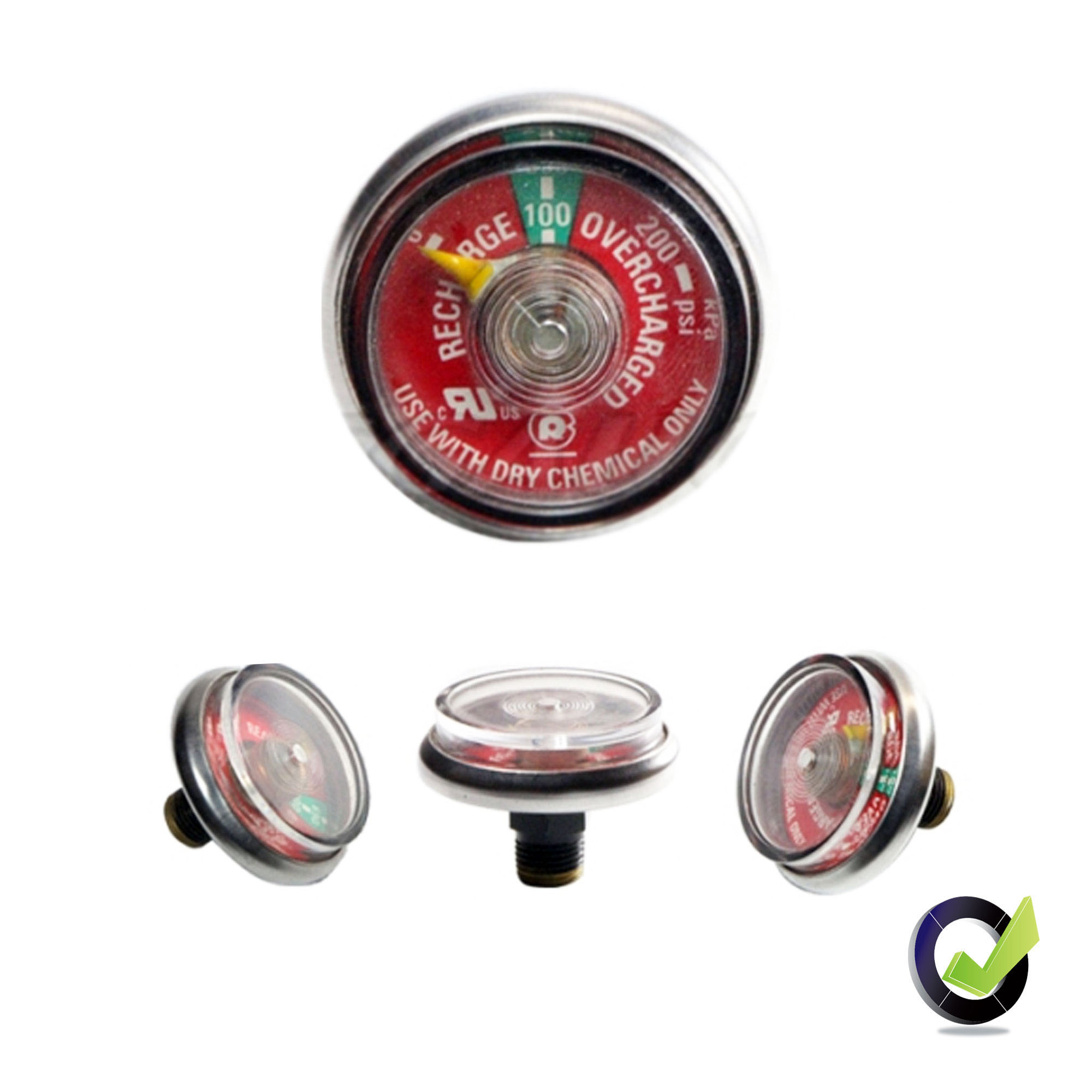 Fire Extinguisher DCP Valve Pressure Guage 5Kg ABC Big Meter ABC Extinguisher Meter. 
