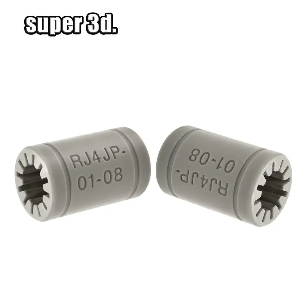 【Lejia】RJ4JP-01-08 Solid Polymer Igus 8mm shaft For Anet A8 Prusa i3 Reprap 3d Printer parts. 