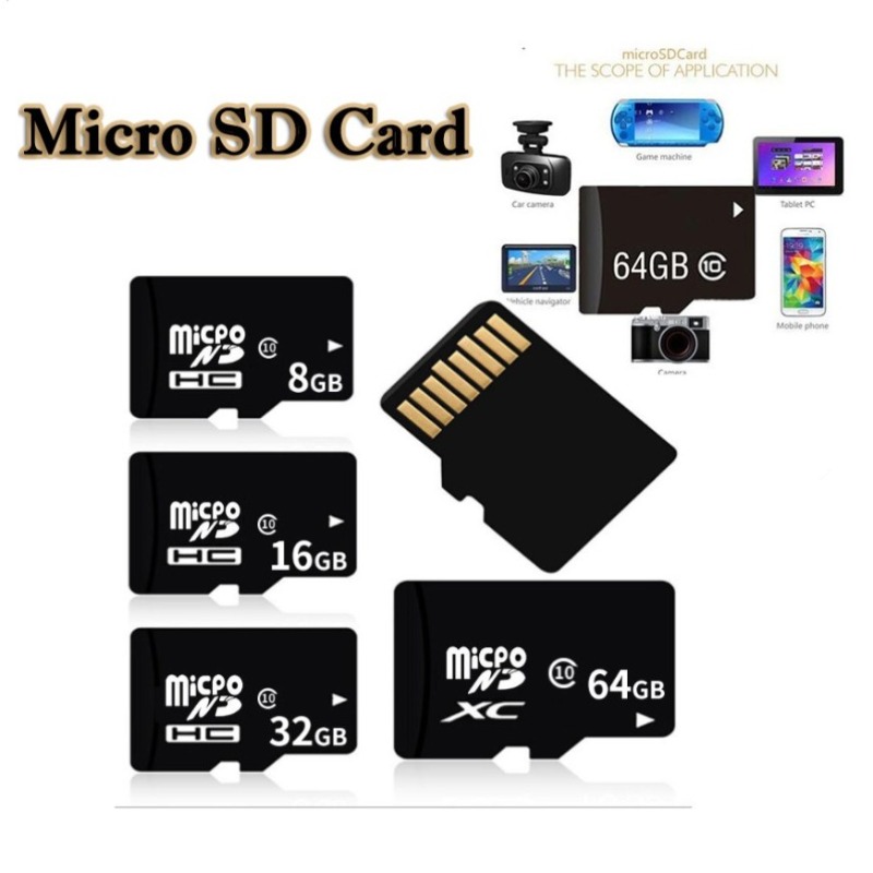 【Ready Stock+FREE Shipping+COD】Local spot High Speed TF Card Cell Phone flash Memory Card Micor SD Card HC /XC Card 8GB/16GB/32GB/64 GB/1