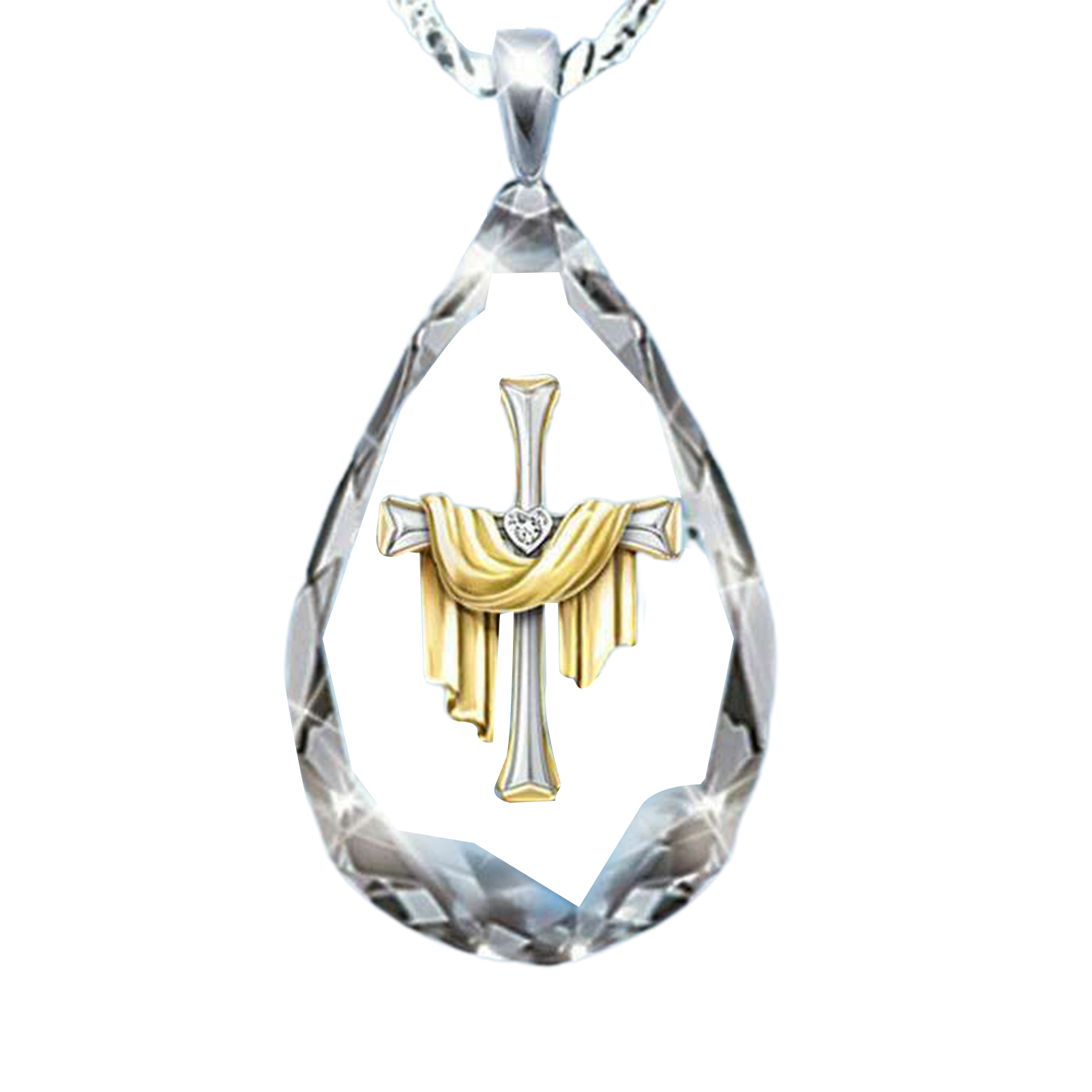 Fashion Women Unique Alloy Cross 