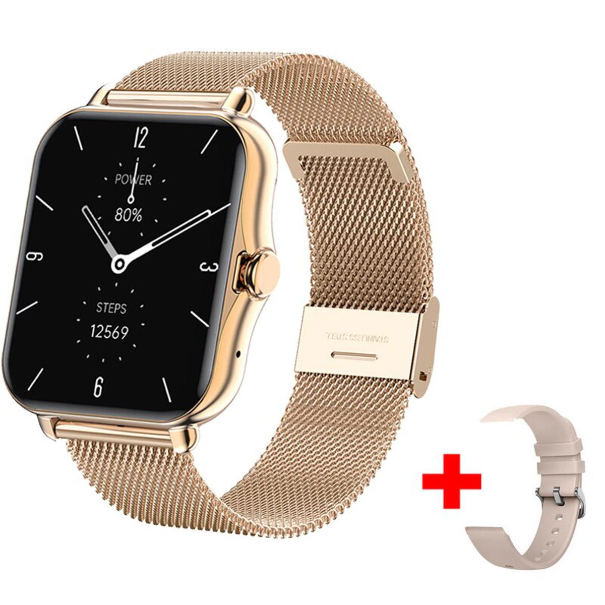 GEJIAN Smart Watch Men Women Bluetooth Call Smartwatch ECG Fitness Tracker Waterproof 1.69 inch touch screen For Android iOS
