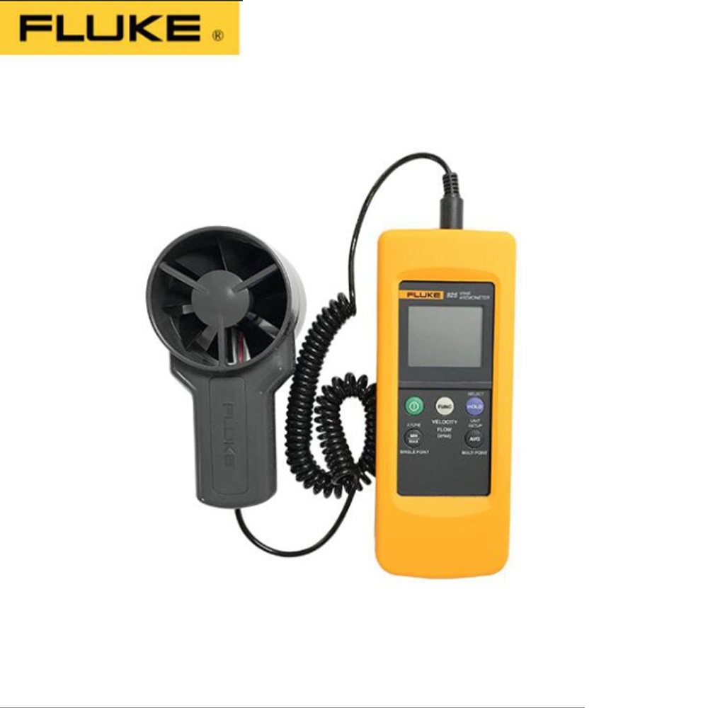 FLUKE 925 Digital Vane Anemometer Wind Speed Air Flow Velocity Temperature Meter Model: 925 - Kings Trading. 